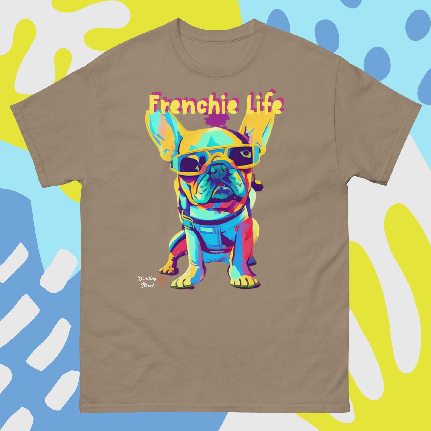 Men's and Women's classic tee Frenchie Life