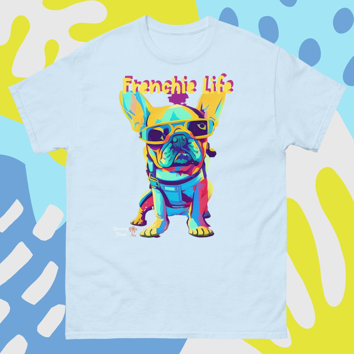 Men's and Women's classic tee Frenchie Life