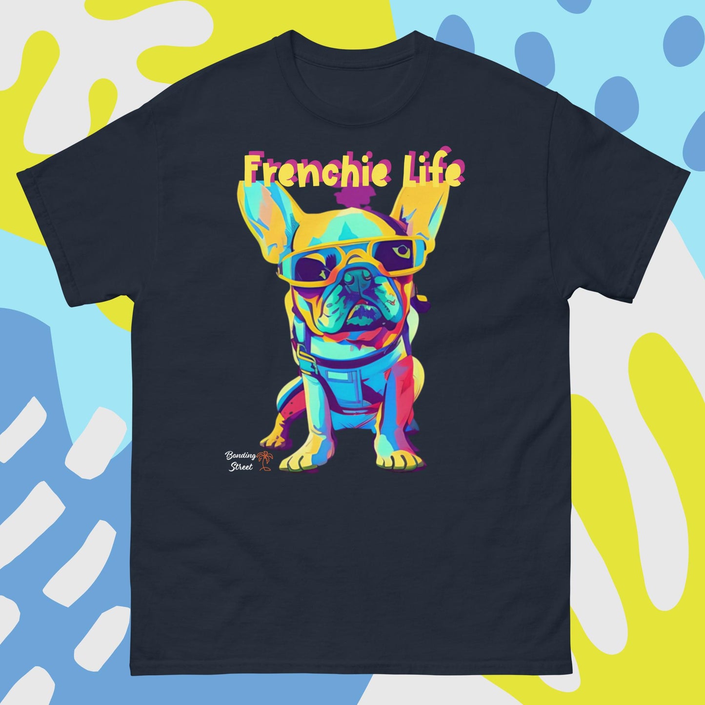 Men's and Women's classic tee Frenchie Life