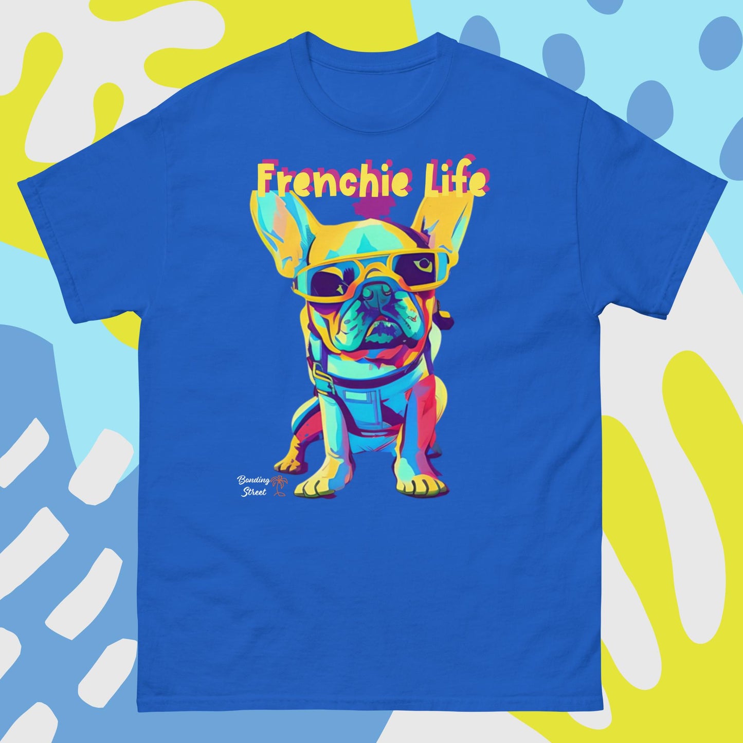 Men's and Women's classic tee Frenchie Life