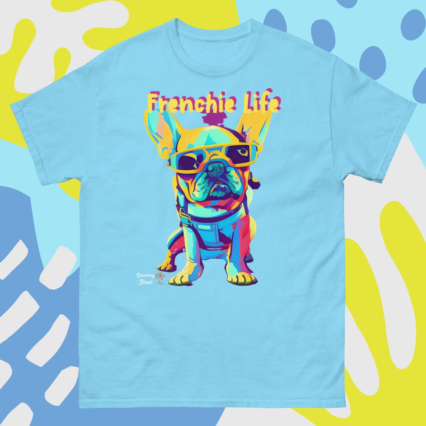 Men's and Women's classic tee Frenchie Life