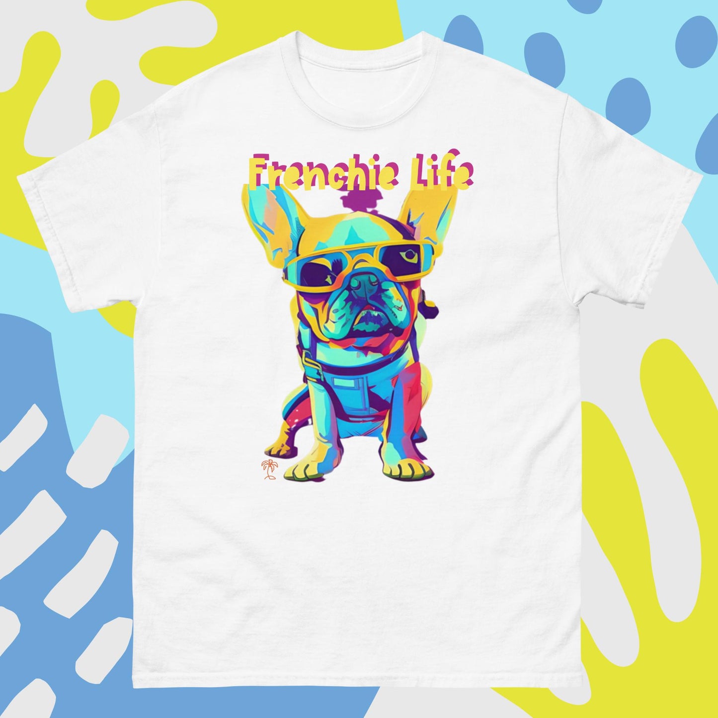 Men's and Women's classic tee Frenchie Life