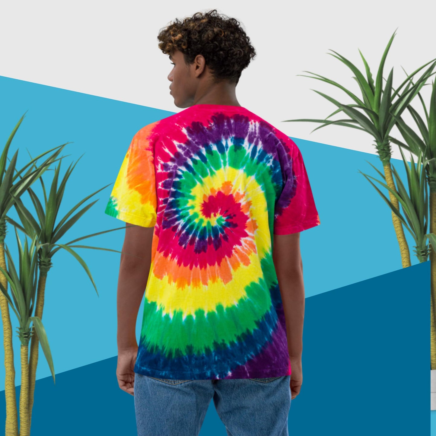 Oversized tie-dye t-shirt (KYW)