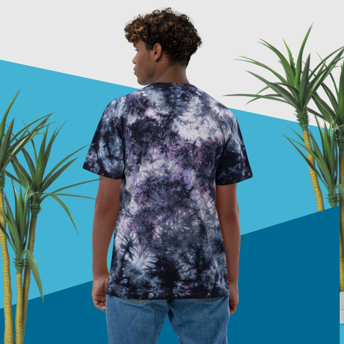 Oversized tie-dye t-shirt (KYW)