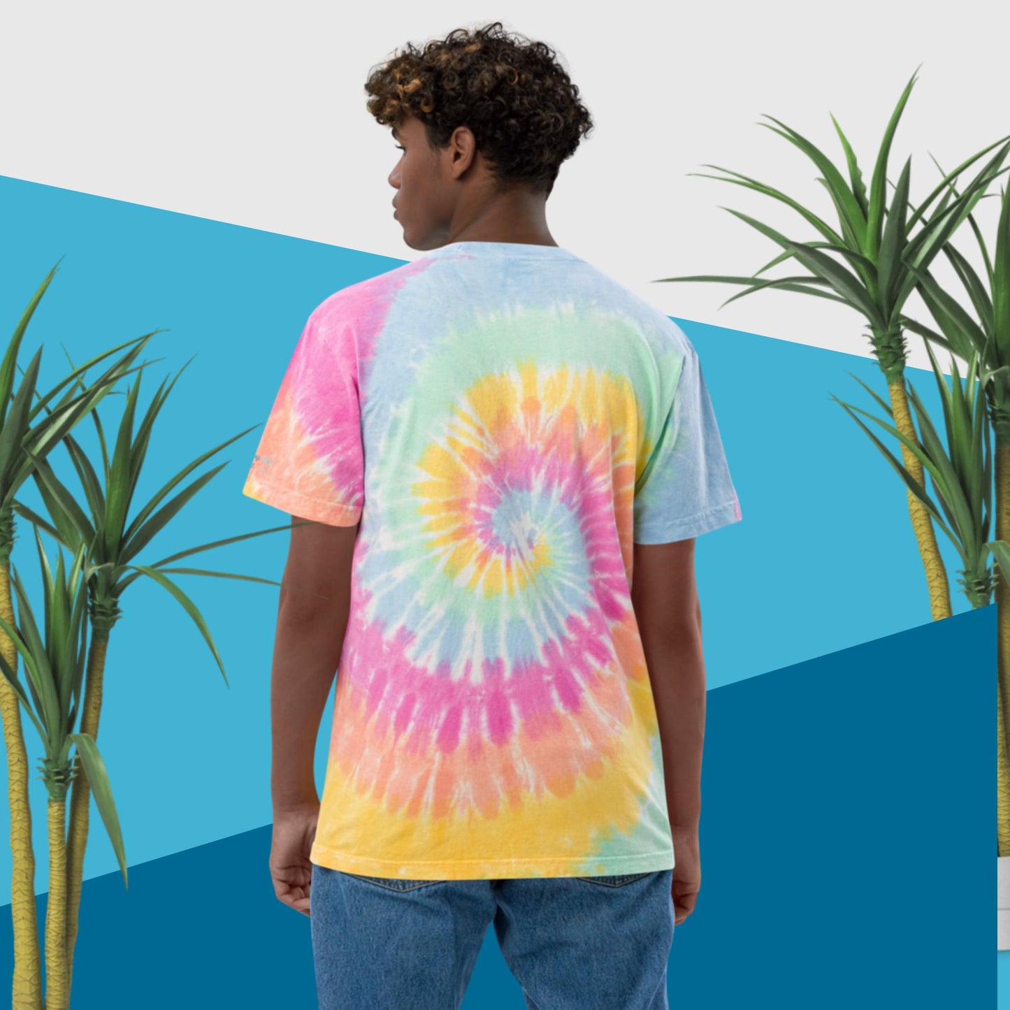 Oversized tie-dye t-shirt (KYW)